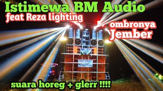 JUST TWO DAYS LATER, BM AUDIO MOVED THE LOCATION OF THE FEAST FEAT REZA LIGHTING