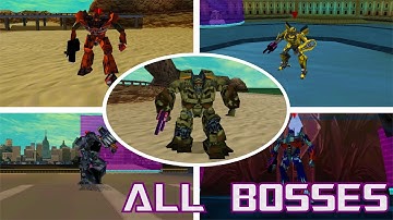 Transformers: Revenge to the Fallen — Decepticons - All Bosses