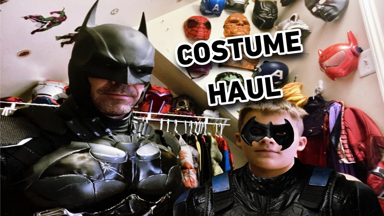 Bucks County Batman I PluseBlakes Costume Haul - YouTube