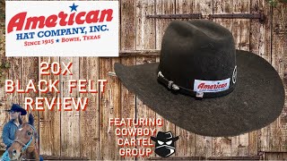 American hat company 20X hat review cowboy, cartel, collaboration