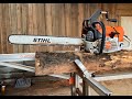 STIHL MS 881 with Logosol F2+  (Full Review)