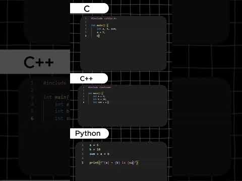 Python, C, or
