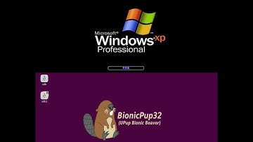 Puppy Linux frugal install alongside Windows XP