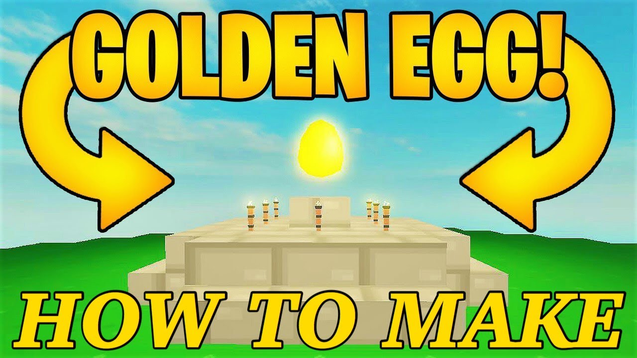 ROBLOX ISLANDS HOW TO MAKE A GOLDEN EGG