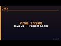 Virtual Threads Java 21 — Project Loom | Cours Complet en Français