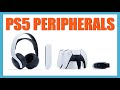 All PlayStation 5 Peripherals! (PS5 Accessories)