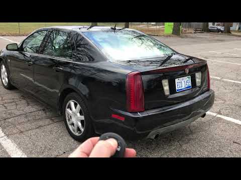 Cadillac STS - Remote Start & Electric Door Latch Demo