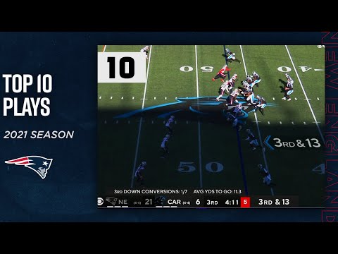 Top 10 Patriots plays | 2021 season