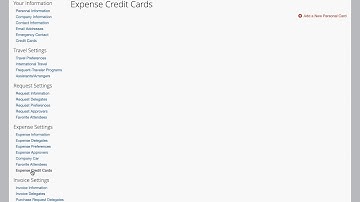 Expense Quick Tips: How to Add a Credit Card