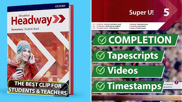 New Headway Elementary 5th Edition - Unit 5: Super U! || Student