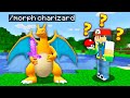 I secretly disguised as CHARIZARD in Minecraft Pokemon.. (Pixelmon)