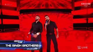 The Singh Brothers Introduce || Jinder Mahal Like || Paul Heyman (HD)