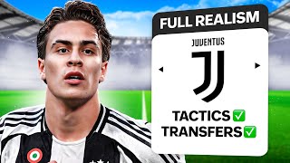 How To Start A REALISTIC Juventus Career Mode | EAFC 26