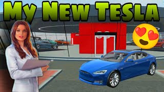 My New Tesla 🤩 | Car Simulator 2 | Electric Car Gameplay screenshot 4