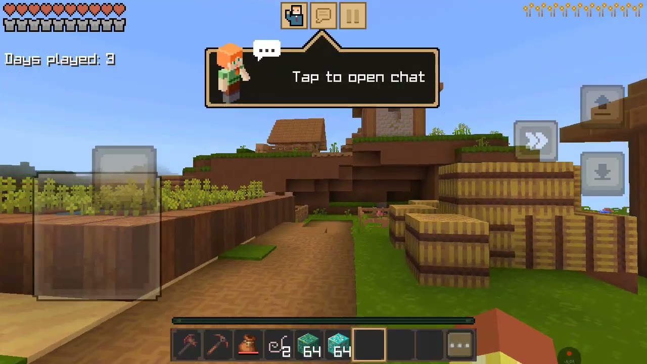 ماين كرافت في القرية الجزء الأول