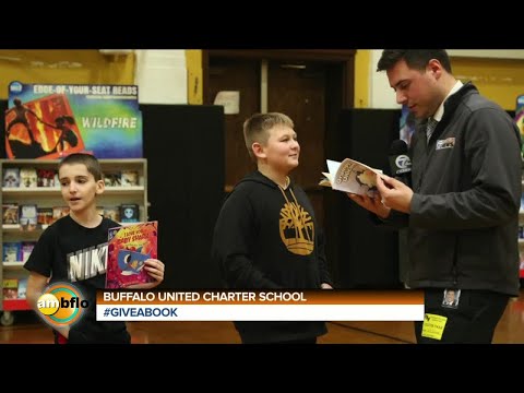 If you give a child a book - mel at Buffalo United Charter School