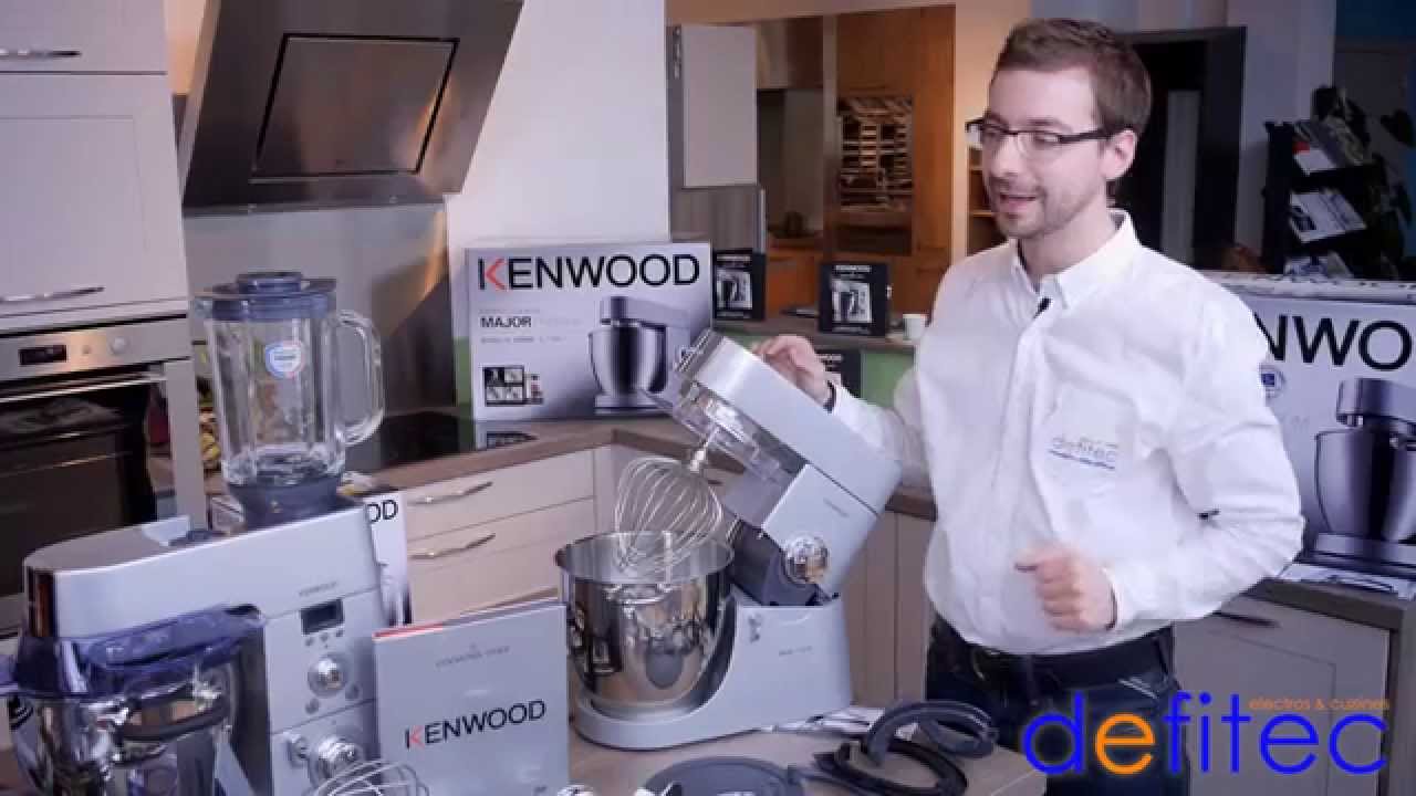 Thomas vous présente les robots de cuisine Kenwood - Electros et Cuisines DEFITEC