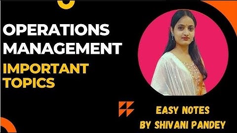 Operations management important questions | Important topics of operations management #bbasem3 #bba