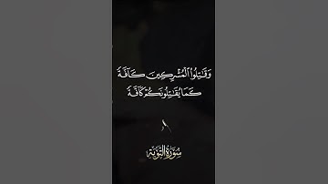 تلاوة مؤثرة للشيخ محمد صديق المنشاوي | سورة التوبة.