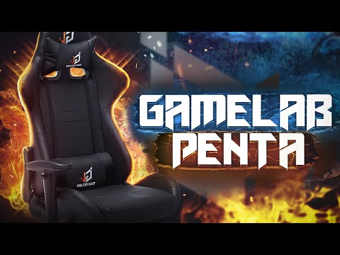 ИГРОВОЕ кресло в стиле ГОНОЧНОГО - Обзор GameLab PENTA