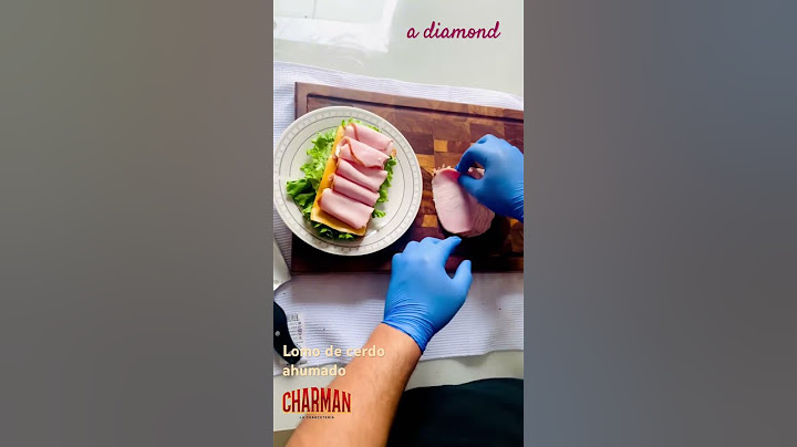 Lomo de cerdo Ahumado | CHARMAN