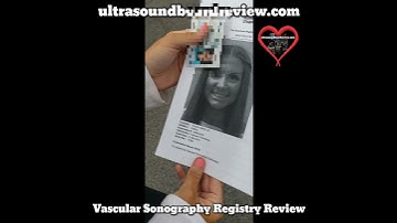 How I Passed The ARDMS Vascular Sonography Registry!