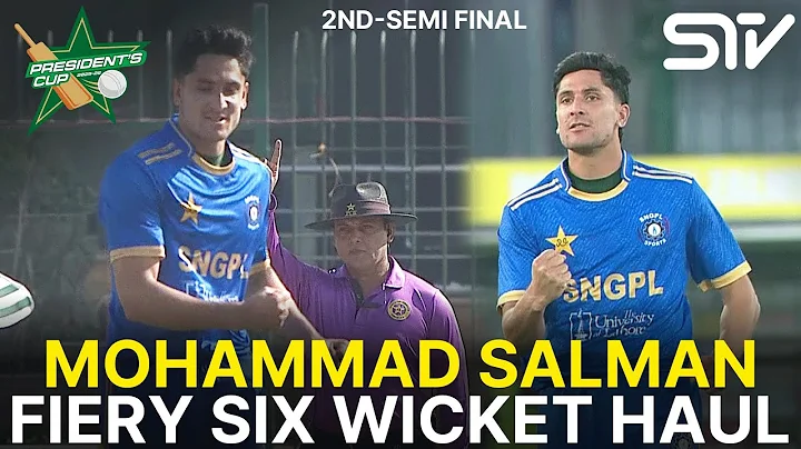 Six-For Sensation! Mohammad Salman 🎯| KRL vs SNGPL | President's Cup Grade I SF-2 | NBS | M2V1K