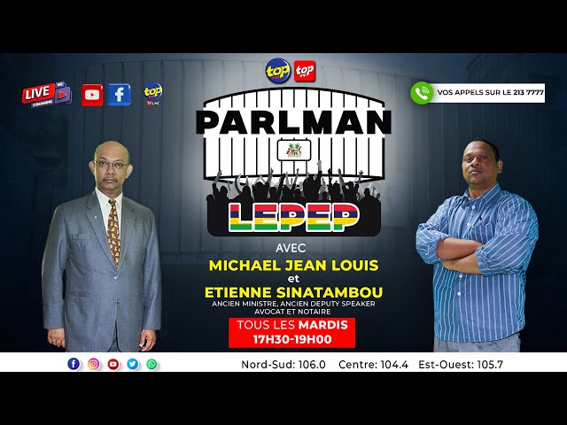 Parlman Lepep : Retrouvez Michael Jean Louis et Étienne Sinatambou class=