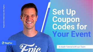 How to Set Up Coupon Codes For Your Event in RegFox