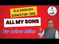Arthur Miller All My Sons | B.A. English Semester-III | Themes in Hindi
