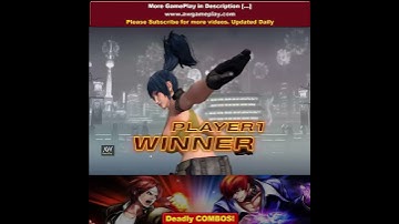 Leona VS Geese - Round 2 The King Of Fighters KOF #shorts