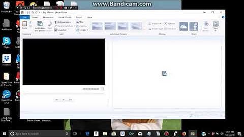 Windows movie maker for video projects