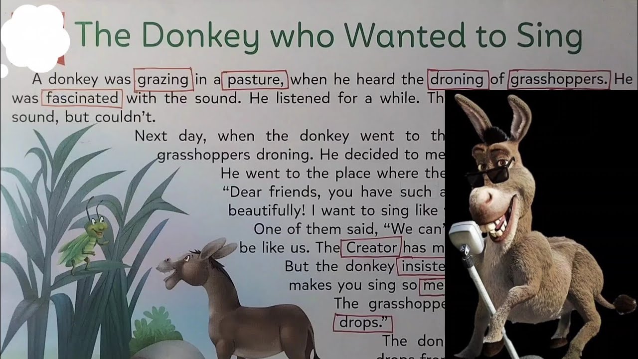 TPanchatantra Kahani |the Singing Donkey 🫏🎶 | Hindi Moral Story for Kids | 