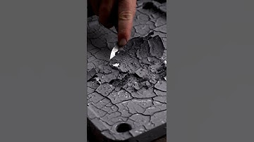 Paint removal with putty #asmr #asmrsounds #satisfying #asmrvideo #oddlysatisfying