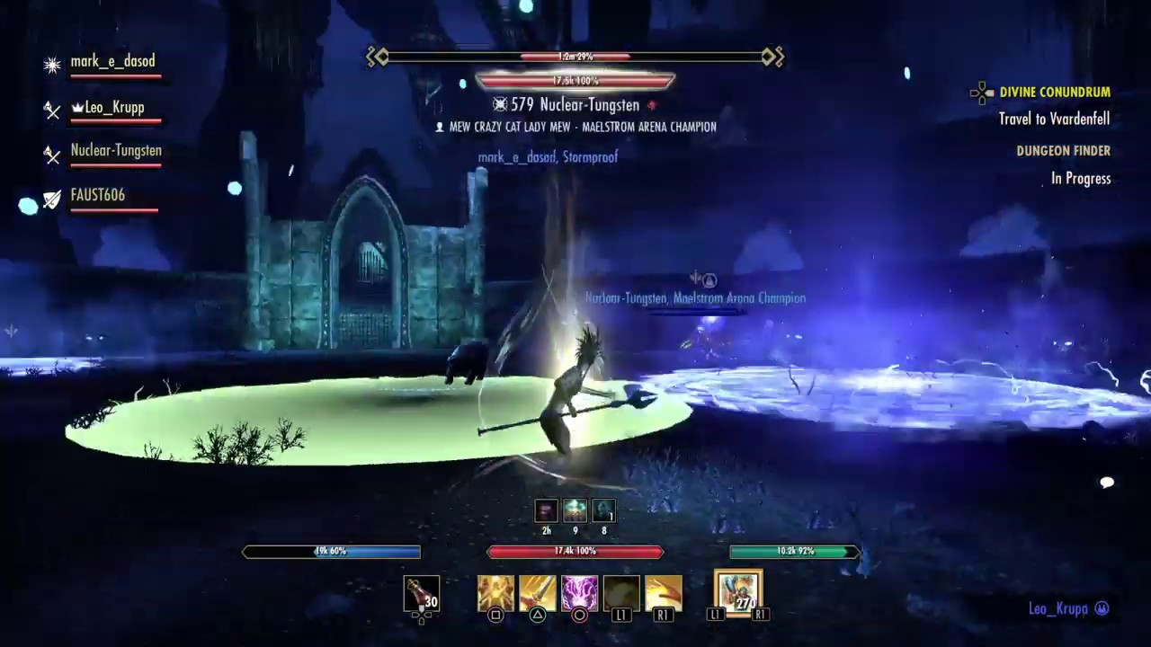 ESO Vet Imperial City Prison: Final Boss Lord Warden (Healer POV)