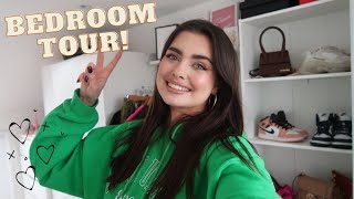 LONDON GIRLY BEDROOM TOUR!!! Makeup organisation or lack thereof & Ikea furniture screenshot 5