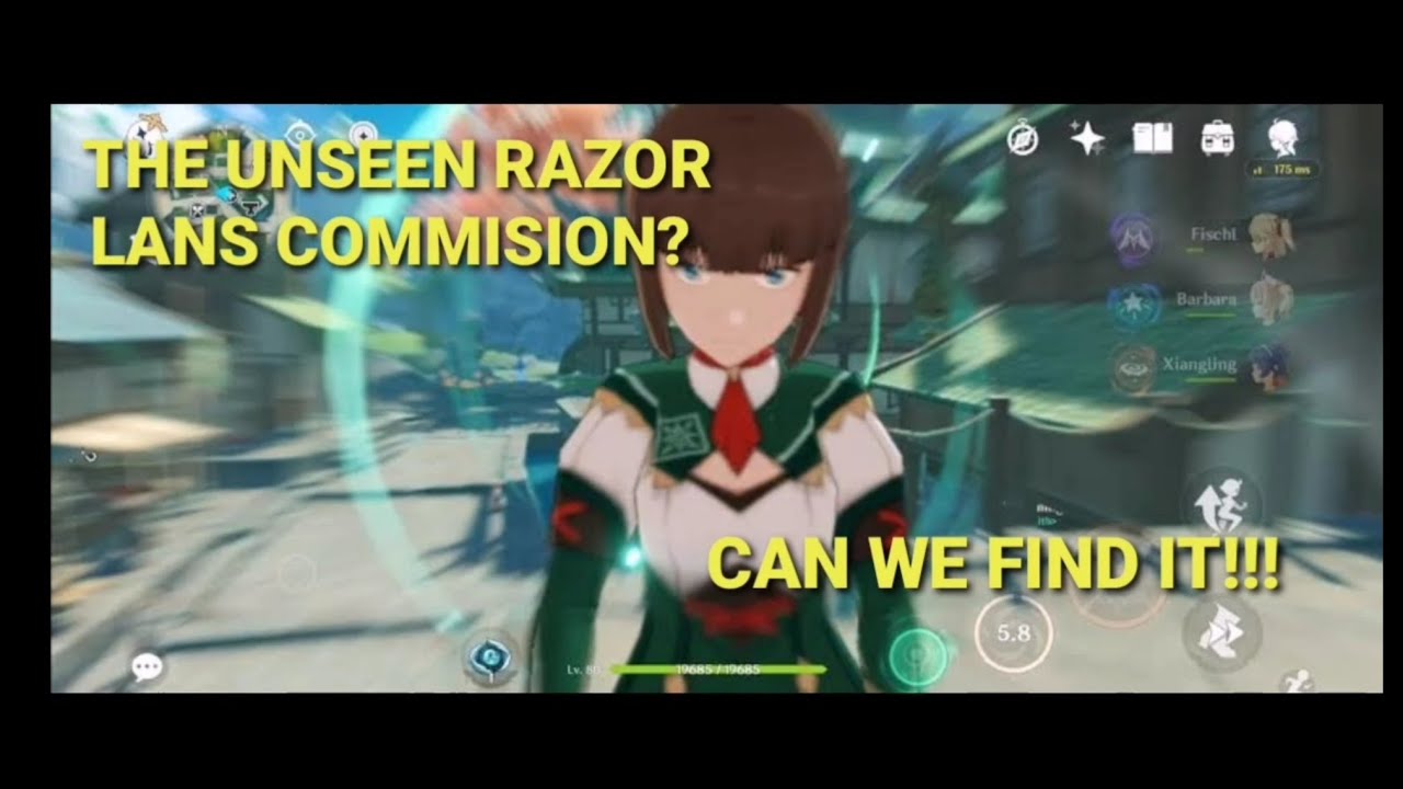 WHERE IS THE UNSEEN RAZOR!?? Lans commission, hunting down a ruin hunter??