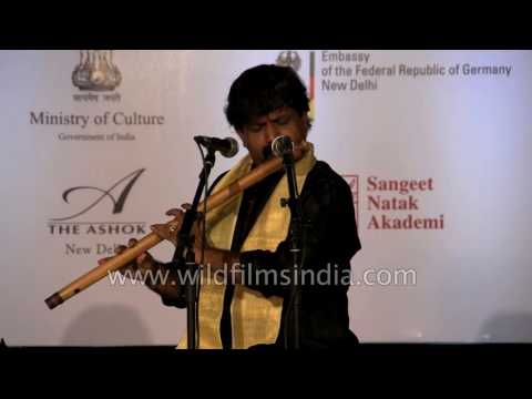 Indian flautist Ajay
