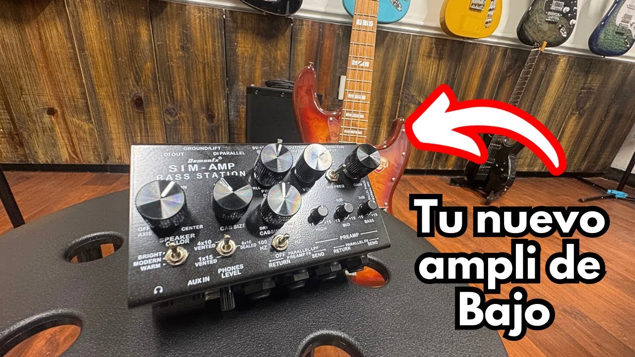 SIM-AMP BASSS STATION AMP / PREAMP / STEREO CAB – LAAK MUSIC STORE