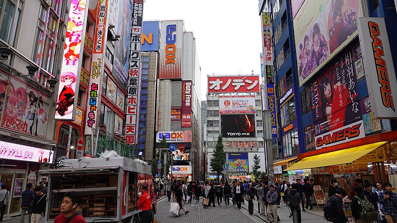 Akihabara anime paradise - Tokyo, Japan