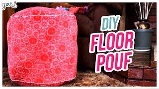 Do it, Gurl – DIY Floor Pouf