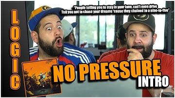 LOGIC BRINGING OLD SCHOOL HIP HOP BACK!! Logic - No Pressure Intro (Official Audio) *REACTION!!
