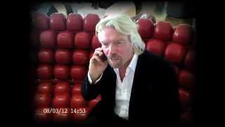Richard Branson left cards in Australia -- watch the secret video