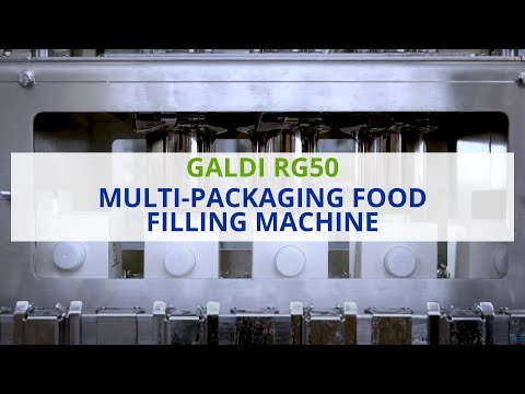 Galdi RG50 Multi-Packaging Food Filling Machine