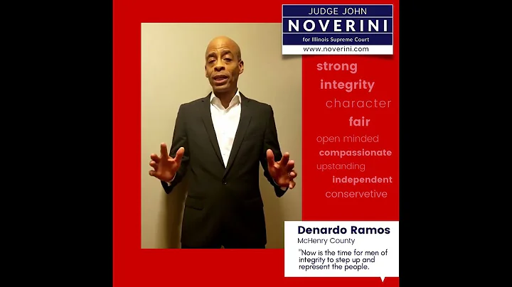 Denardo Ramos endorses Judge John Noverini for Ill...