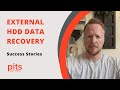 Externald data recovery  success stories