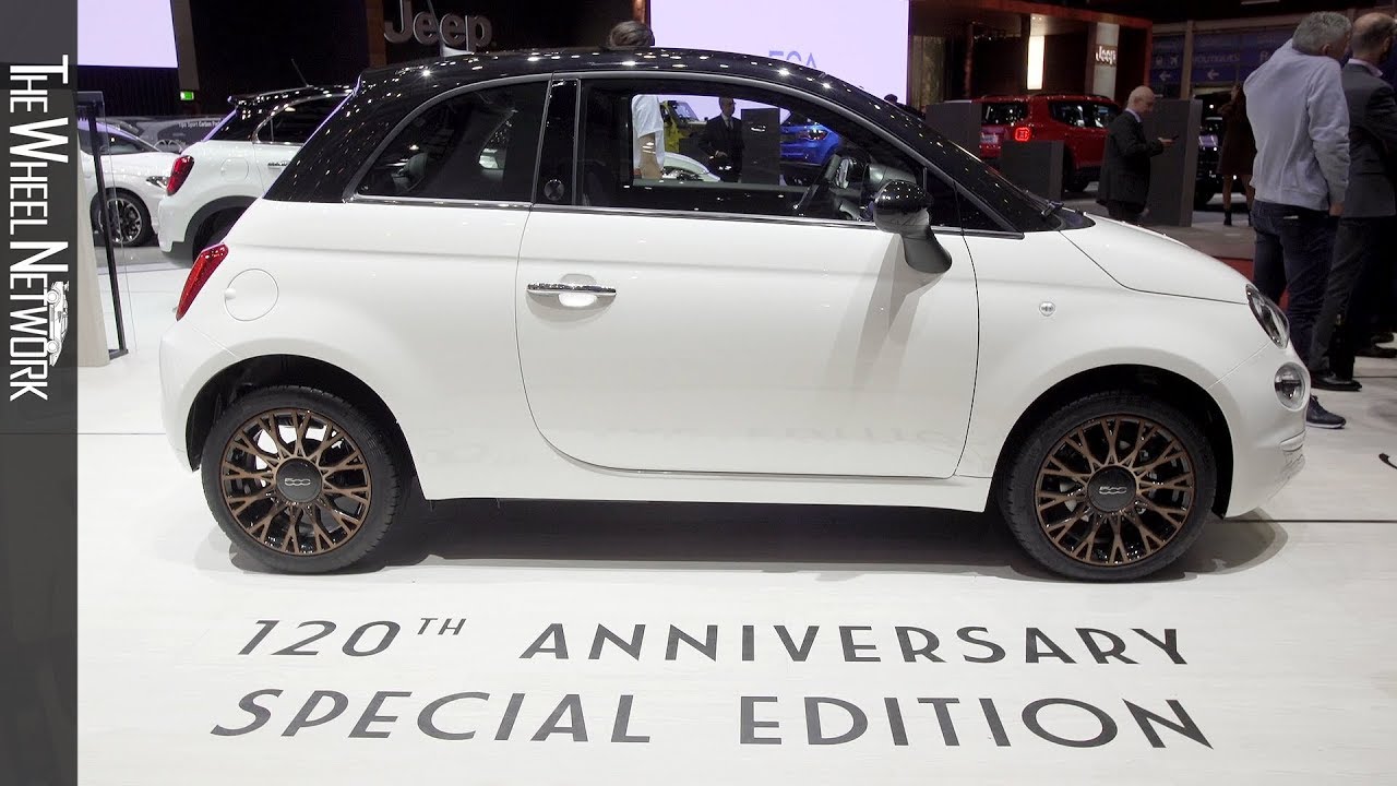 Fiat 500 1th Anniversary Special Editions 19 Geneva Motor Show Youtube