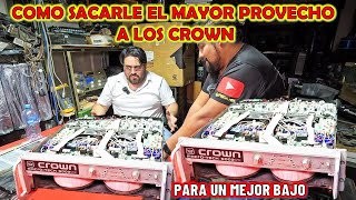 LO QUE NINGÚN SONIDERO se ATREVIÓ a DECIRTE de los AMPLIFICADORES CROWN TRUCO PARA TENER MAS BAJO