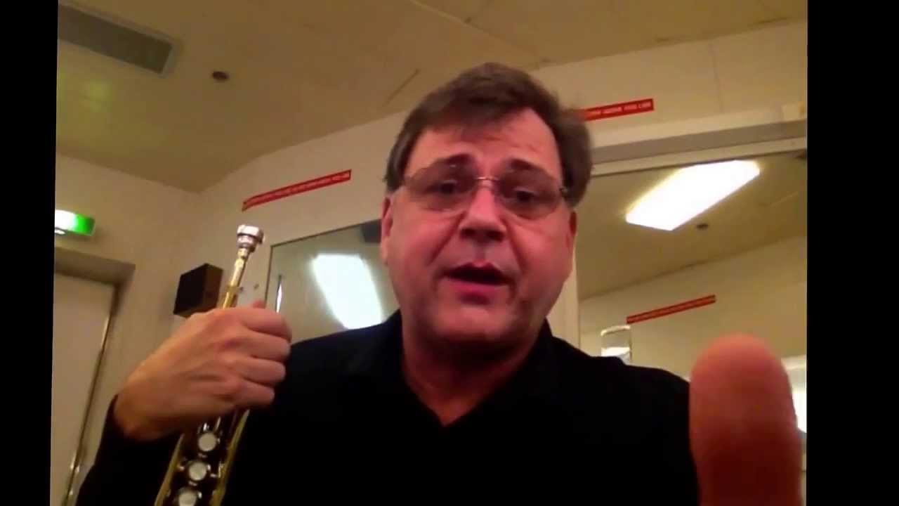 How to play trumpet high notes. Up stream or down stream ? Receded jaw