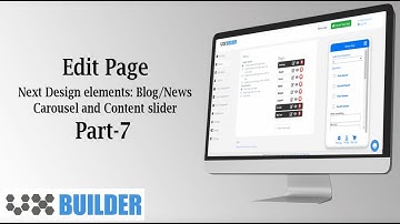 Tutorial Part 7 UX Builder - Edit Pages Design elements: Blog and News, Carousel and Content slider